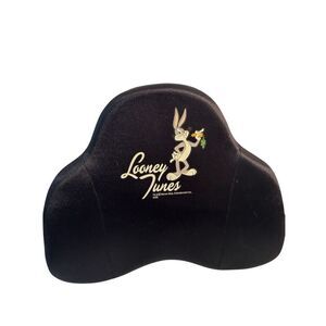 Warner Bros Looney tunes seat cushion black Bugs Bunny pillow